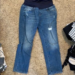 Gap Maternity girlfriend jean